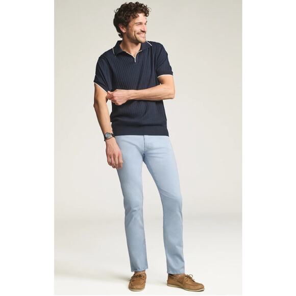 34 Heritage Courage Sky Twill Tencel Soft Mid Rise Straight Leg Pants Size 31x34 - Picture 1 of 15